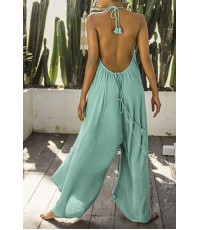 Sexy V-neck camisole loose jumpsuit HF3423-02-02