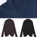 Chunky chocolate crane tops casual high neck Batwing Sleeve knitwear